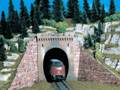 Тоннельный портал однопутный Vollmer HO (42501)